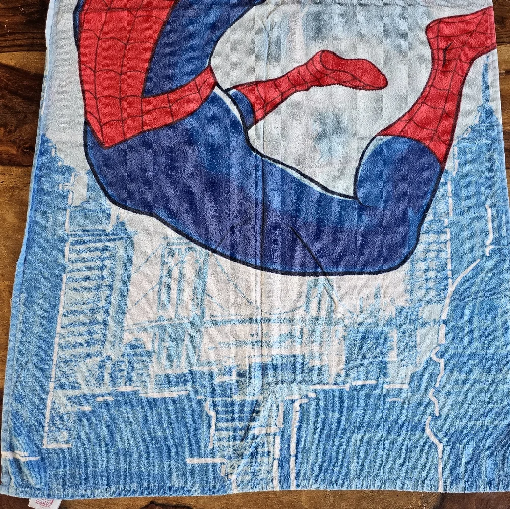 Marvel Universe Spiderman Red Blue Terry Bath Beach Towel Marvel Kids 28